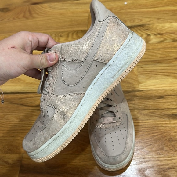 Nike pink Af1 women’s Air Force ones - Picture 5 of 10